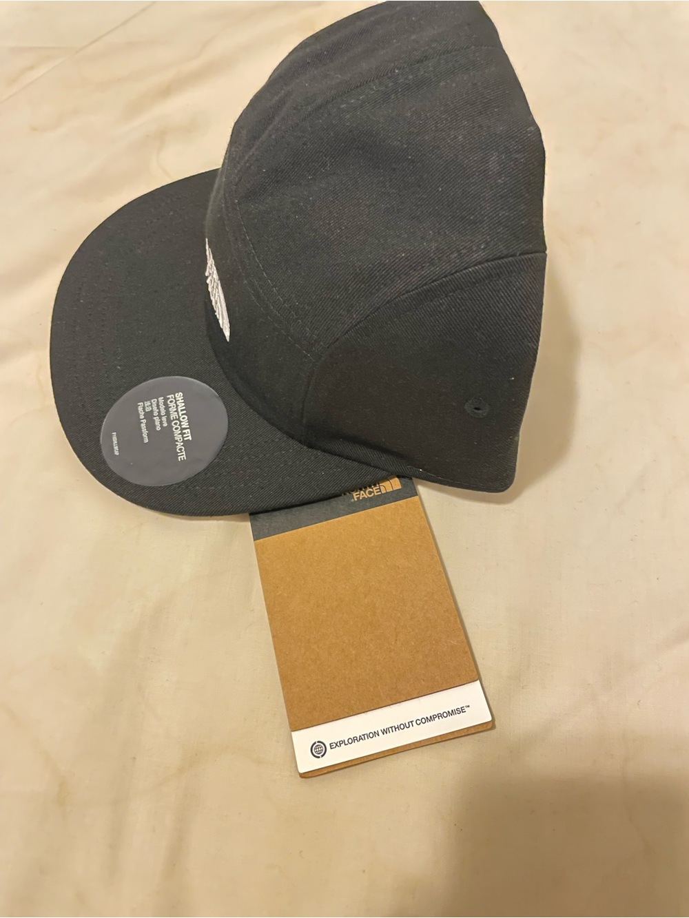 The North Face Black Five-Panel Snapback Hat